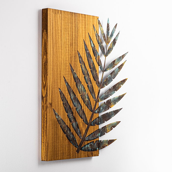 Wallity Leaf 3-1 Escultura de pared multicolor